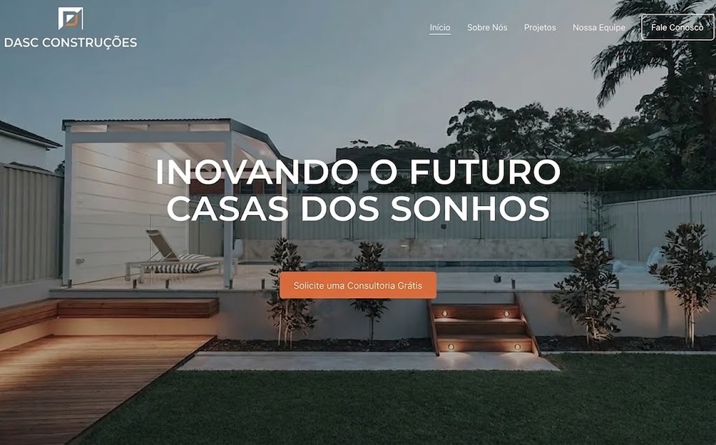 Preview do projeto Dasc Construções